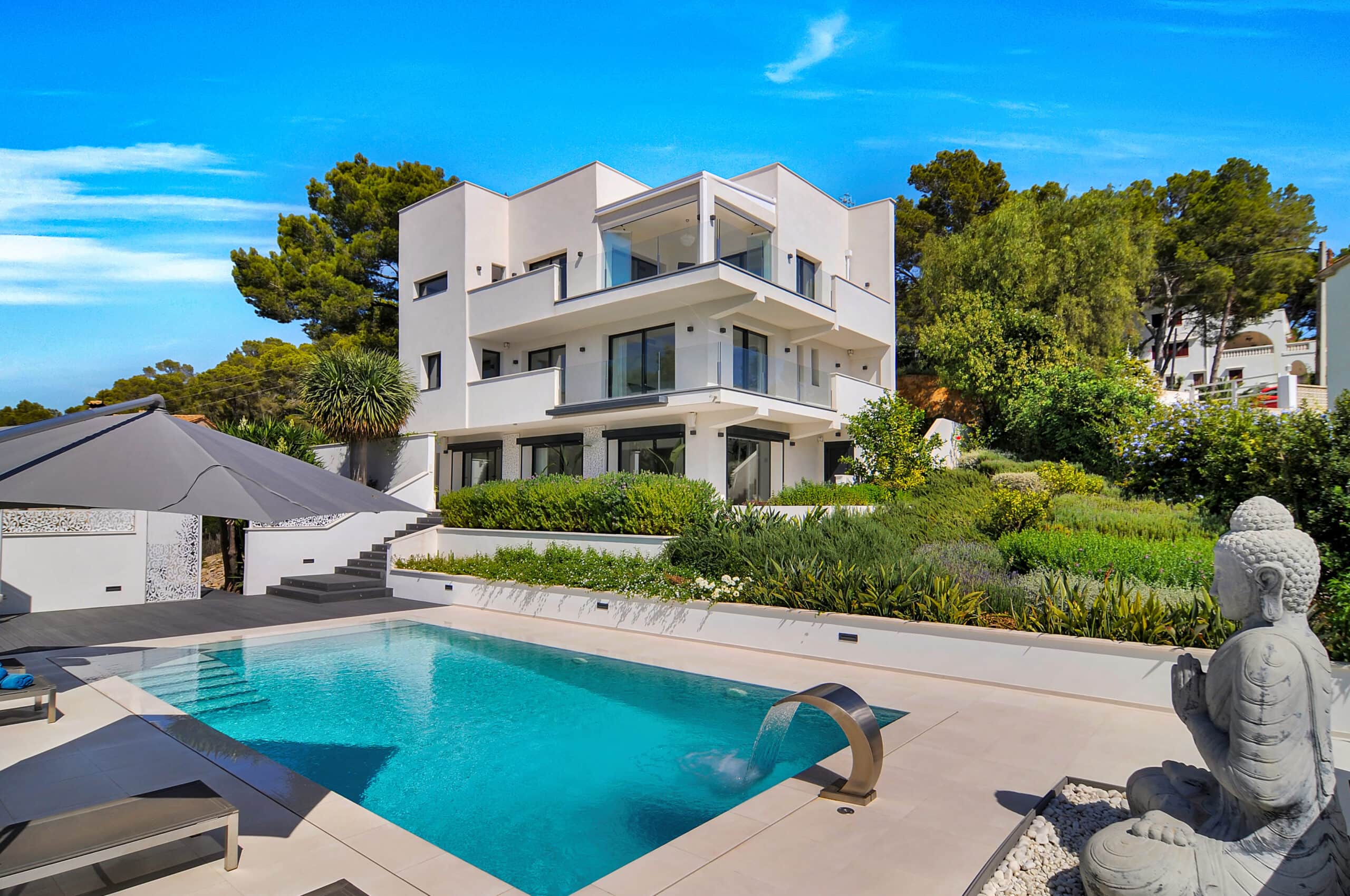 Modern Sea view Villa in Costa den Blanes